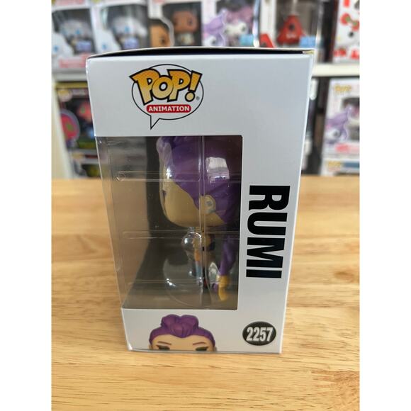 NEW IN HAND AUTHENTIC Rumi K-Pop Demon Hunters Funko Pop #2257 Huntr/X Animation - Picture 4 of 6